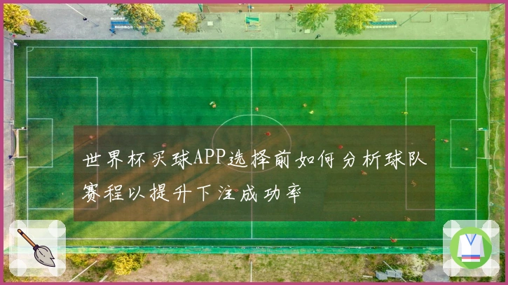 世界杯买球APP选择前如何分析球队赛程以提升下注成功率