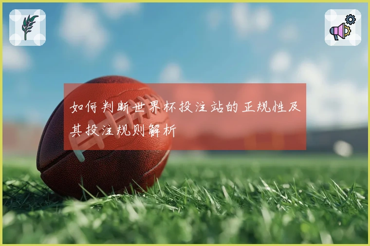 如何判断世界杯投注站的正规性及其投注规则解析